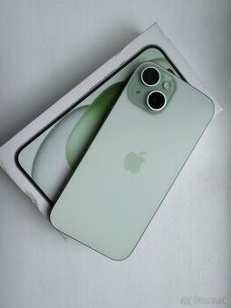 iPhone 15 128GB green ako nový