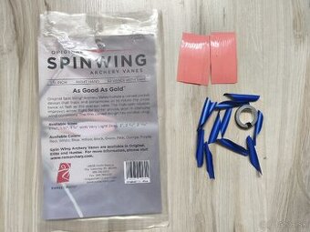 Letky plastové Spin Wings 1,75" balenie 50ks