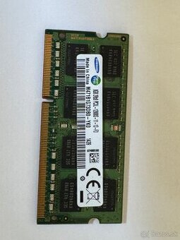 8GB RAM DDR3, 1600MHz