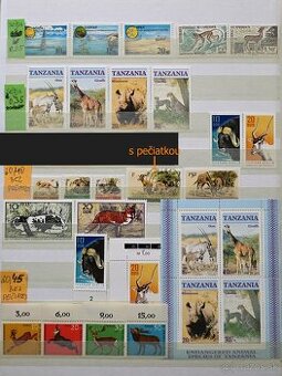 Známky - fauna - bez pečiatky