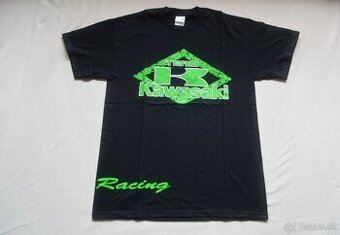 Kawasaki kvalitné tričko cierne