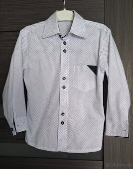 Detská košeľa veľkosť 110/116
