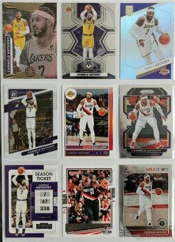 Kartičky NBA - Carmelo Anthony (12 kariet)