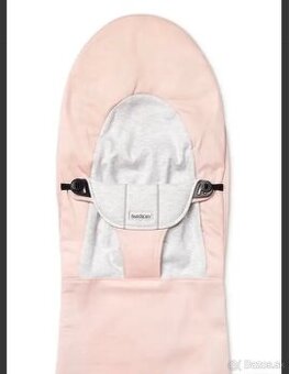BABYBJORN Poťah Soft Light pink/Grey cotton Jersey