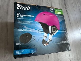 Detská lyžiarska/korčuliarska prilba Crivit 52-55cm