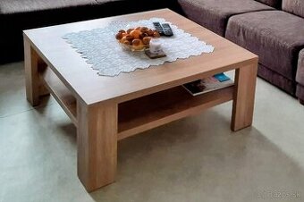 Dub sonoma obývačkový stôl