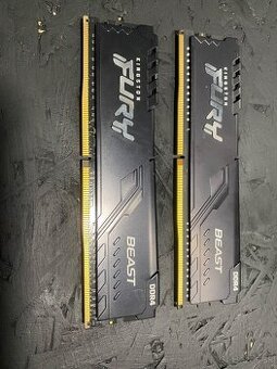 RAM Kingston Fury Beast 16 GB (2×8 GB)