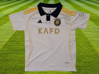 detský dres Cristiano Ronaldo Al Nassr biely 25/26