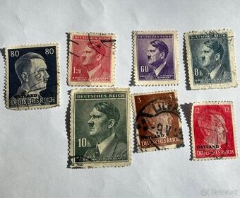 Poštové známky Hitler