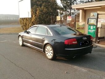 Audi A8 Long 4,2 MPI V8 LPG dvojitá nádrž Quattro 4x4