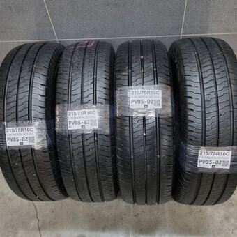 Letné dodávkové pneumatiky 215/75 R16C CONTINENTAL
