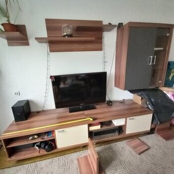 Obývacia stena - zostava dekor Slivka