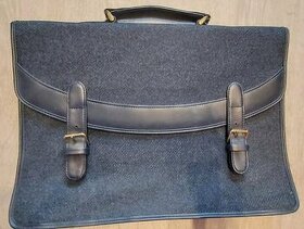 Modrá pánska taška 40 X 30 cm - 1