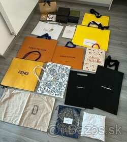 Papierove tasky LouisVuitton,Dior,Chanel,Saint Laurent,Gucci