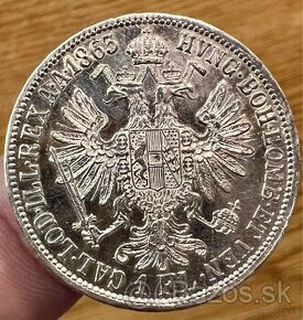 Predám 1 Forint 1863 A - 1