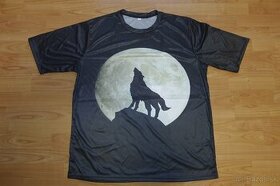 Dresové tričko s vlkom