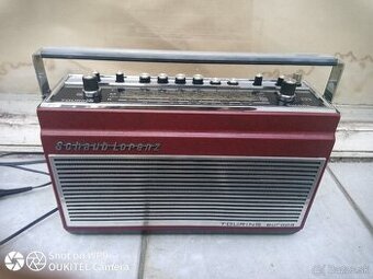 Vintage Rádio ITT Schaub Lorenz-Touring Europa
