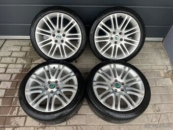 Orig. disky superb Luxon 5x112 225/40 r18 pneu continental