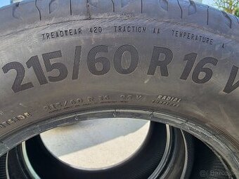 Predám 215/60r16 zimné letné
