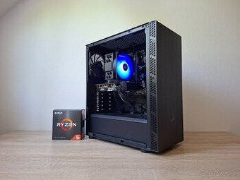 Herný pc 6jadro Ryzen 5 5500 3,60ghz/16GB/NVME/GTX1660SUPER