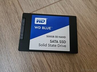 Predám WD Blue 3D SSD NAND 500 GB 2.5"