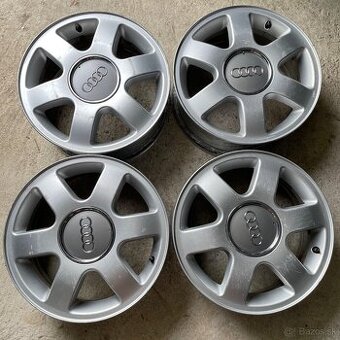 alu disky audi 5x100 r15 - 1