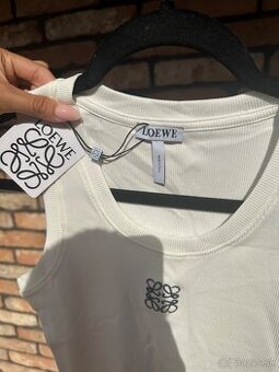 👚 LOEWE biele tielko – veľkosť S 👚