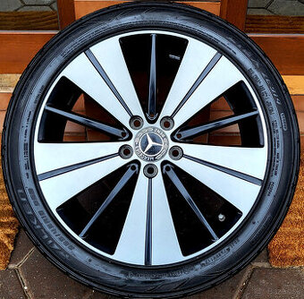 alu R18 5x112 orig. Mercedes B + A + CLA, zimné pneu 225/45