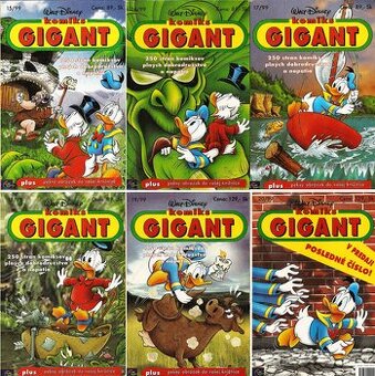 Kúpim komiks Gigant čísla 15-20