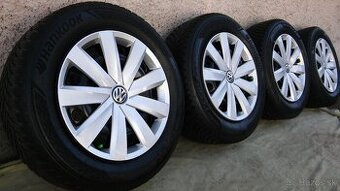 pl d 5x112 r16 VW group + zimné 215/60 r16 XL + orig puk