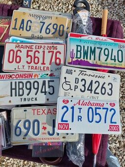 Americké ŠPZ,  USA ŠPZ