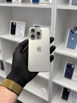 ZÁRUKA 2 ROKY /  Apple iPhone 15 Pro 128GB Natural Titanium