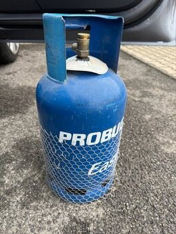 Predám plnú (zaplombovanú) 5l propanbutánovú fľašu - 1