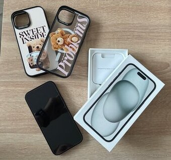 Predám iPhone 15 128GB black