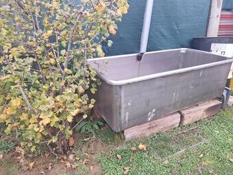 Predám celku 600l nerezovu vanu - 1