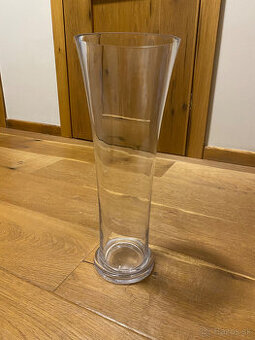 Vysoká 40cm - sklenená váza