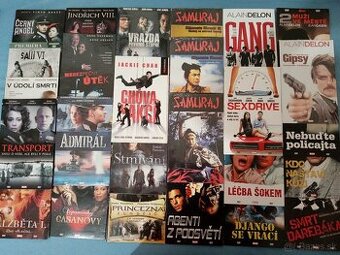 Stovky orig.DVD v kartonu od 0,5 eur (v češtině ;o)