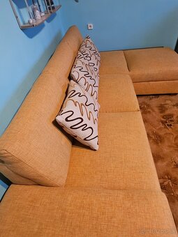 Rozkladacia rohová sedačka