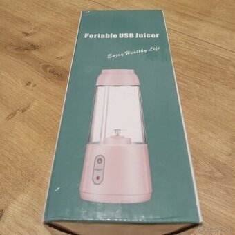 Prenosný mixér ružový - 1