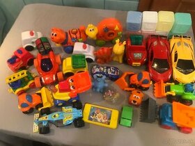 Veľký balík hračiek, autá, pre 1-3 rok