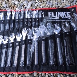 25 kusový sada očko-vidlicových kľúčov,Flinke