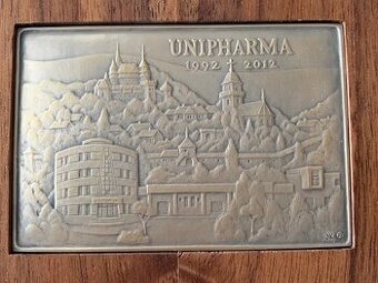 Medaila BOJNICE UNIPHARMA 2012 v devenej etui + dekret