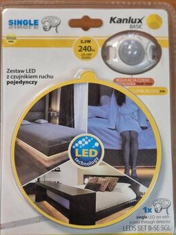 LED pás so spínačom snímačom pohybu