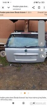 Predám piate dvere škoda Octavia 1