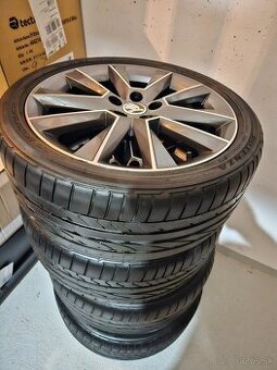 Predám disky , elektróny,  kolesá, gumy, 17" – 5x100 – ET46