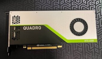 nVidia Quadro RTX 4000 8GB / Display Port a USB-C - GDDR6 - 1