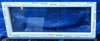 Predám fixné okna 123x49 ,114 x 55, 119 x 69 antracit/biela