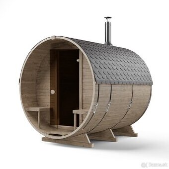 ZÁHRADNÁ SUDOVÁ SAUNA 240 cm 2KR