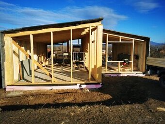 Stavebnica JAF 120/50AT - byt na pozemku.