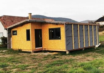 Stavebnica JAF 120/50AT - byt na pozemku.